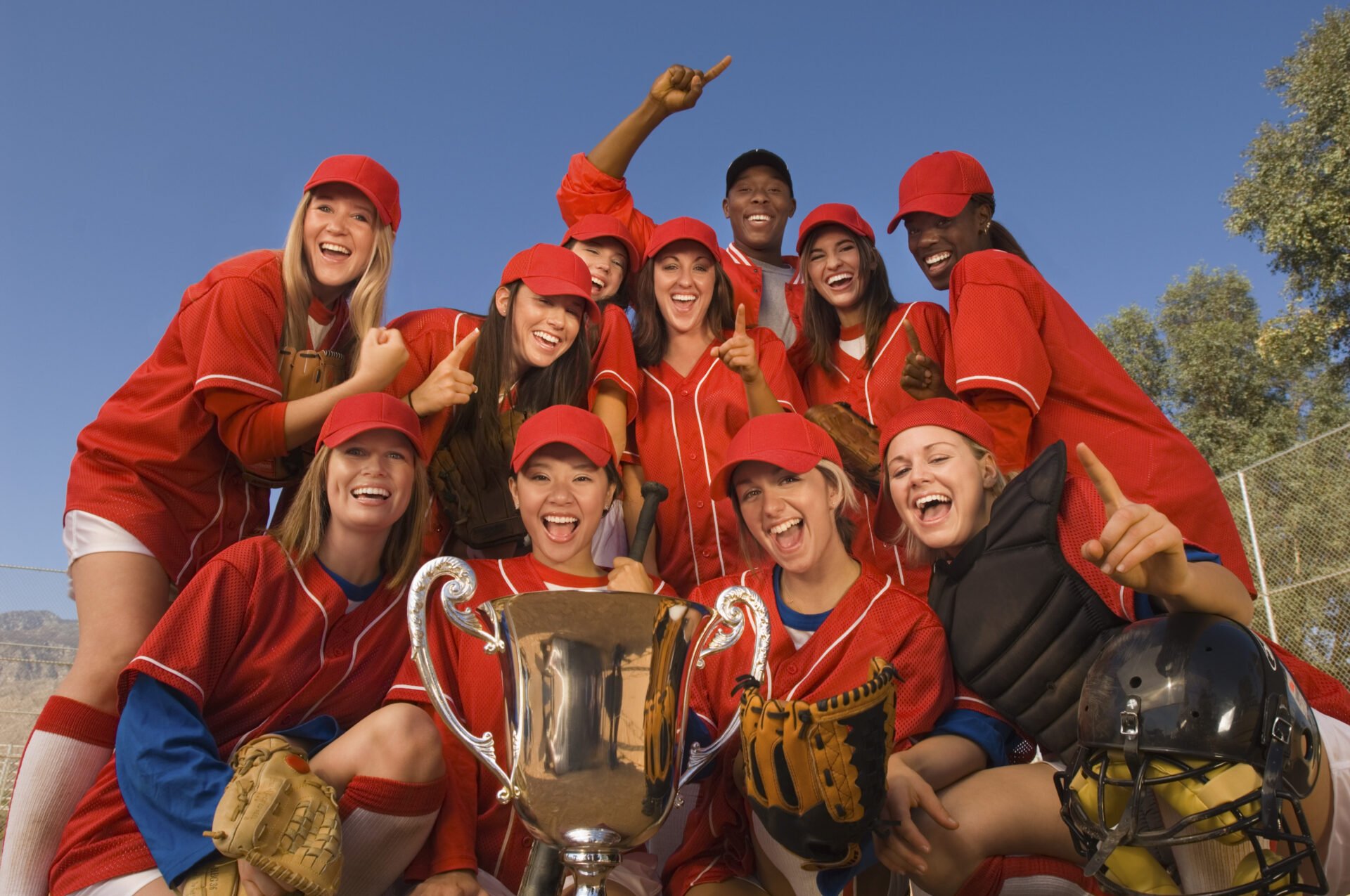 Victorious Softball Team picture