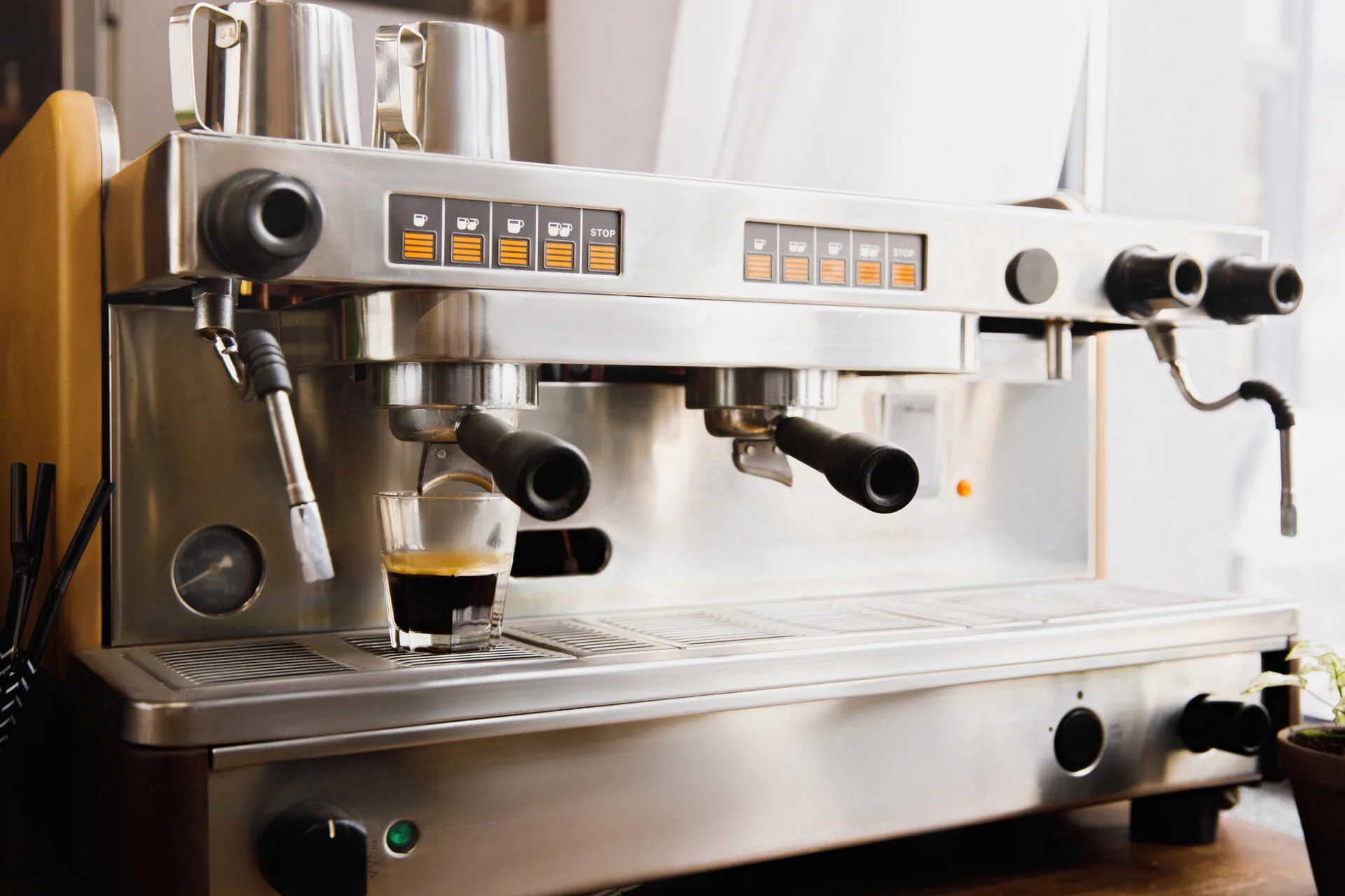 Safest espresso machine without plastic