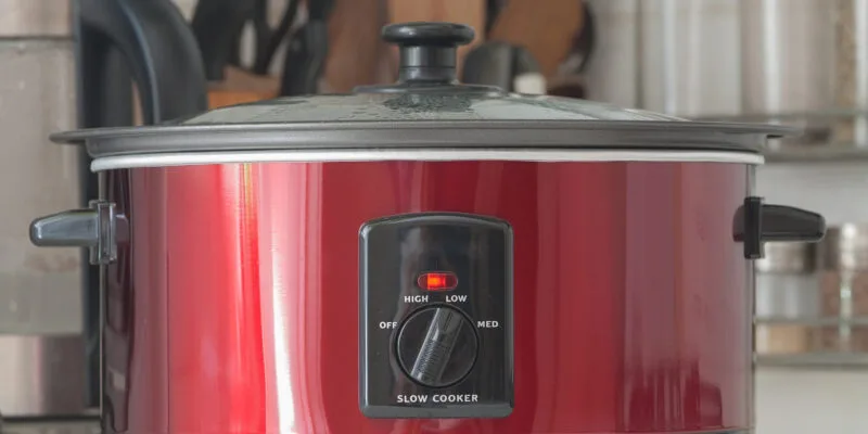 Safest Non-Toxic Slow Cookers in red
