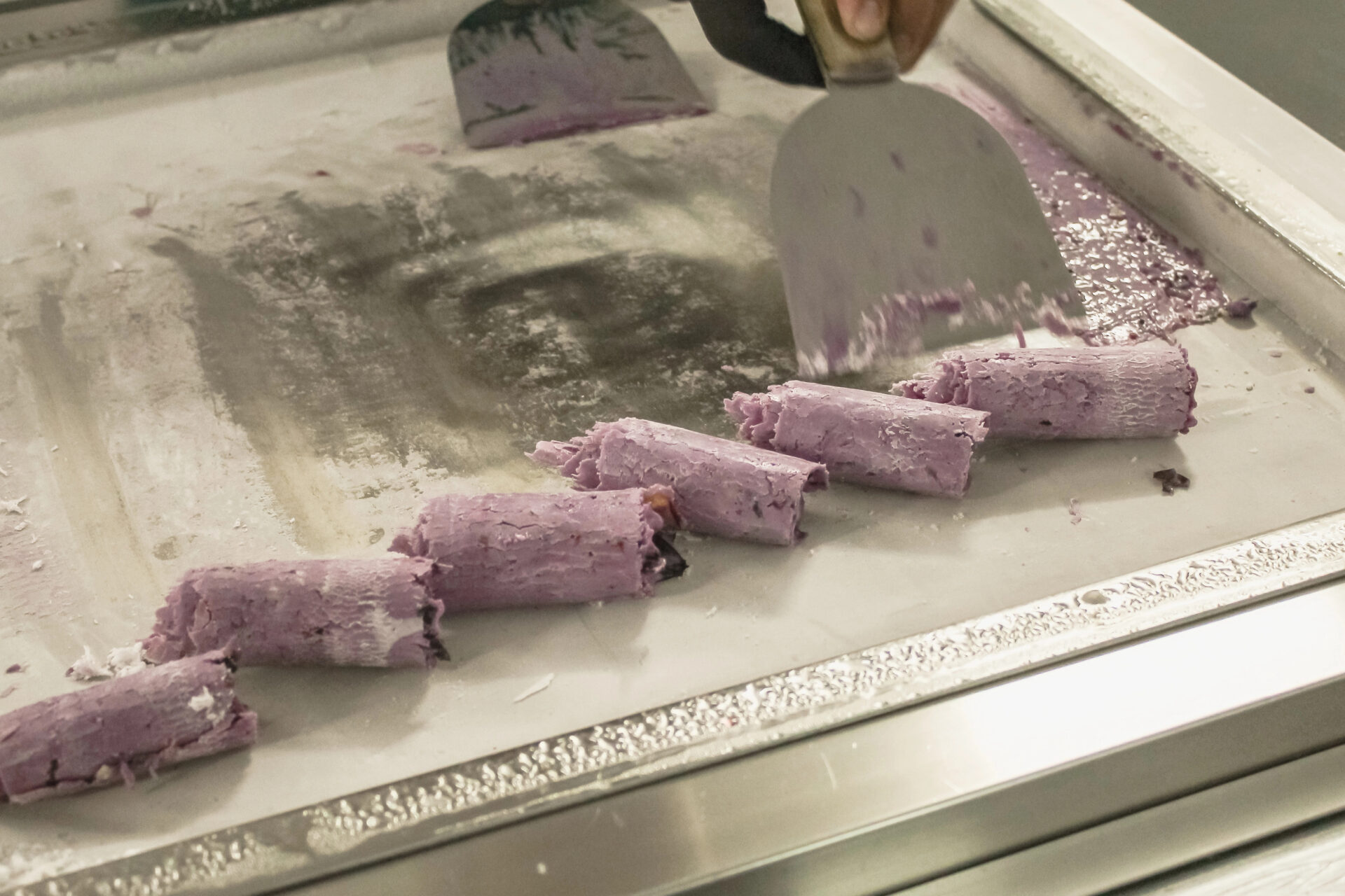 roller ice cream is originally from thailand