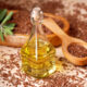 Flaxseed oil that tests positive for phthalates