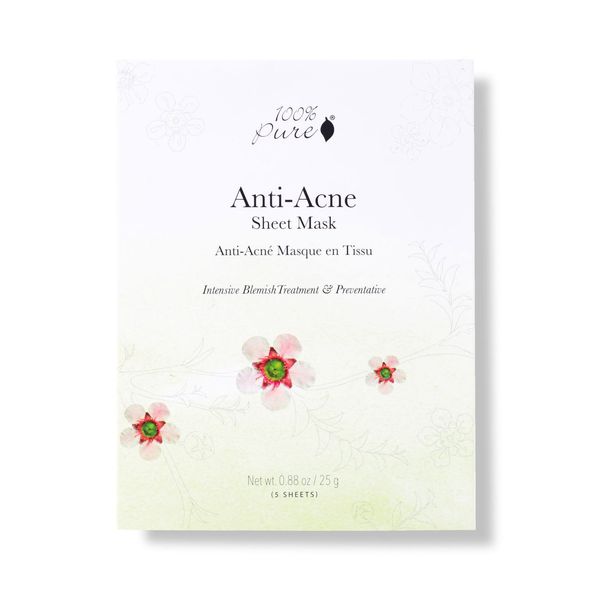 100% Pure Anti Acne Sheet Mask