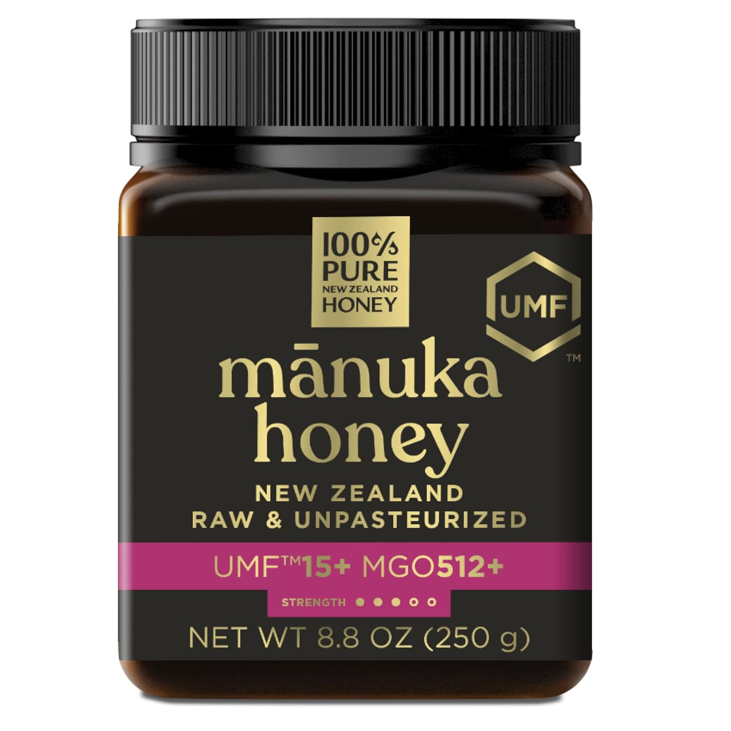 100% Pure New Zealand Honey Manuka UMF 15+ Honey