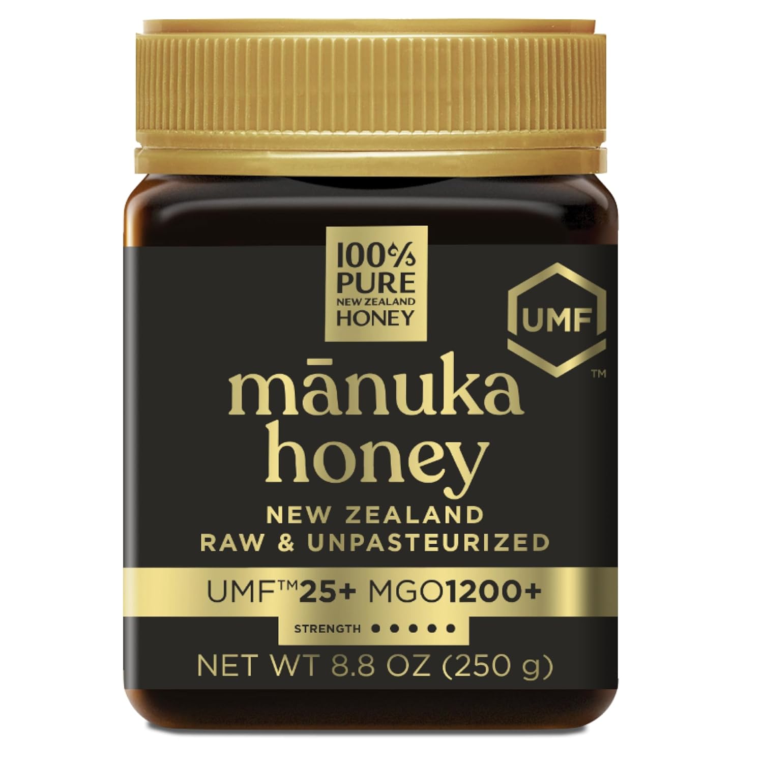 100% Pure New Zealand Honey Manuka UMF 25+ Honey