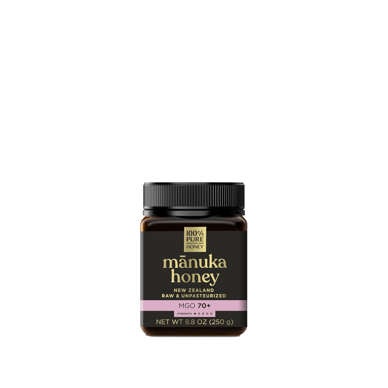 100% Pure New Zealand Honey Monofloral Manuka MGO 70+ Honey
