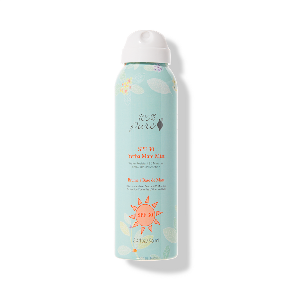 100% Pure Yerba Mate Mist, SPF 30