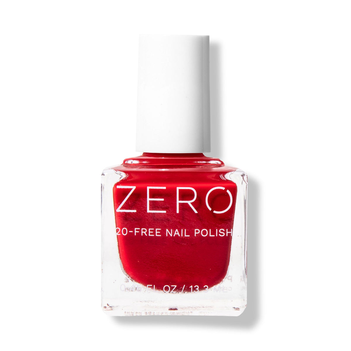 100% Pure Zero Red Nail Polish