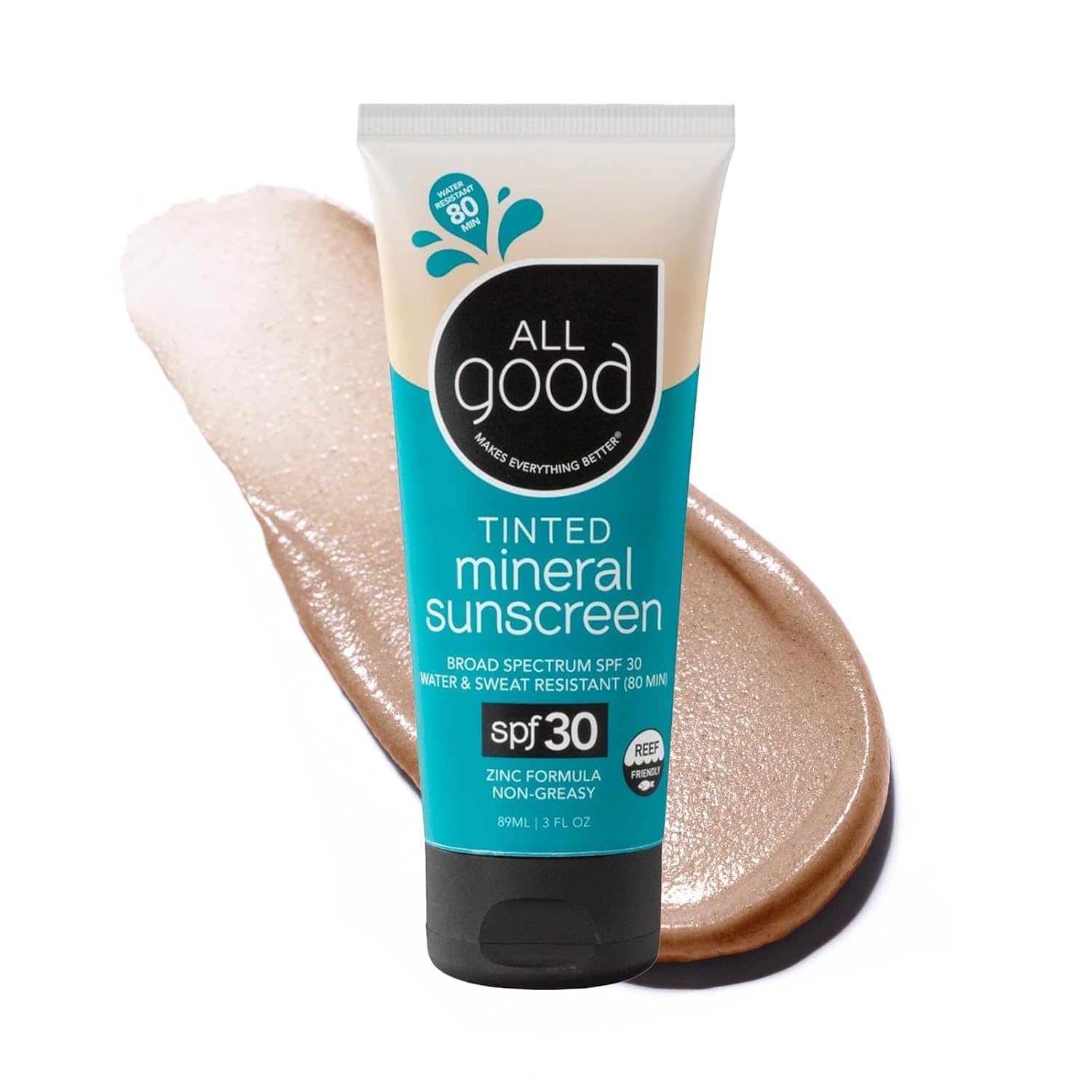 All Good Tinted Sunscreen Lotion, SPF 30