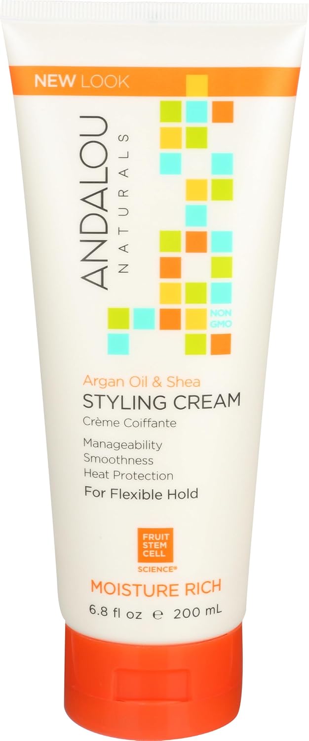Andalou Argan Oil & Shea Moisture Rich Styling Cream