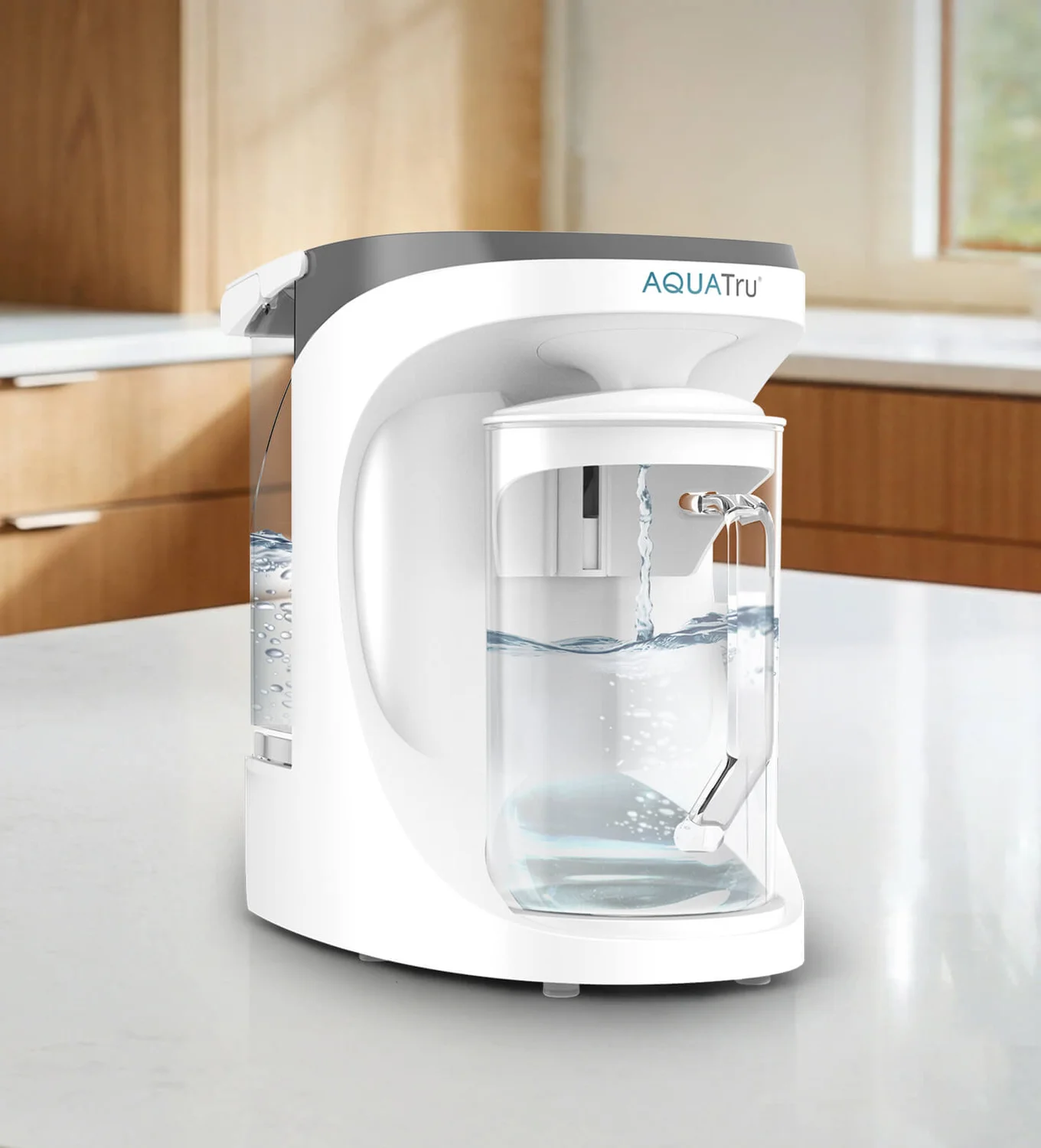 AQUA TRU Countertop Water Filtration Reverse Osmosis
