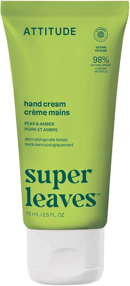 Attitude Hand Cream Pear & Amber