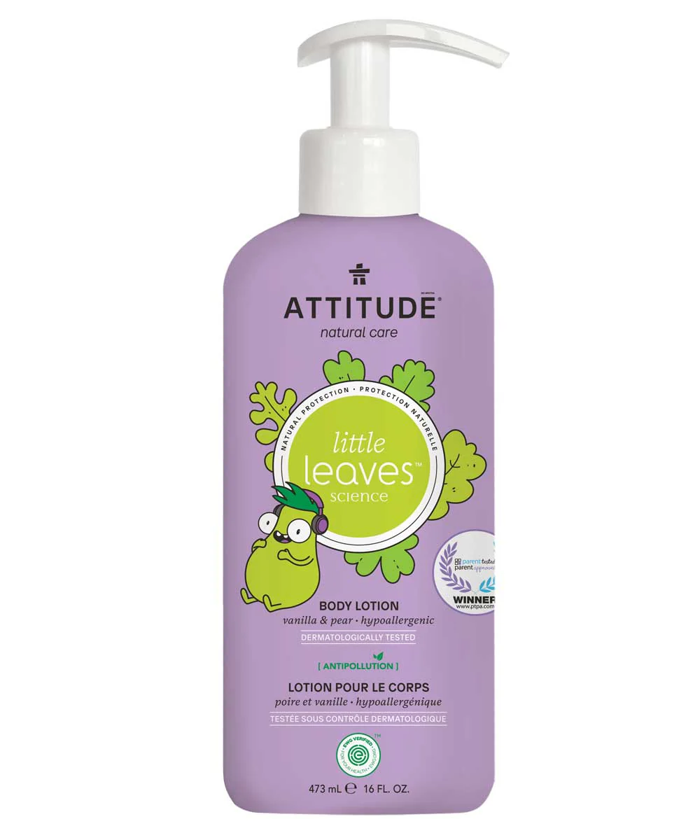 ATTITUDE Little Leaves Body Lotion, Vanilla & Pear