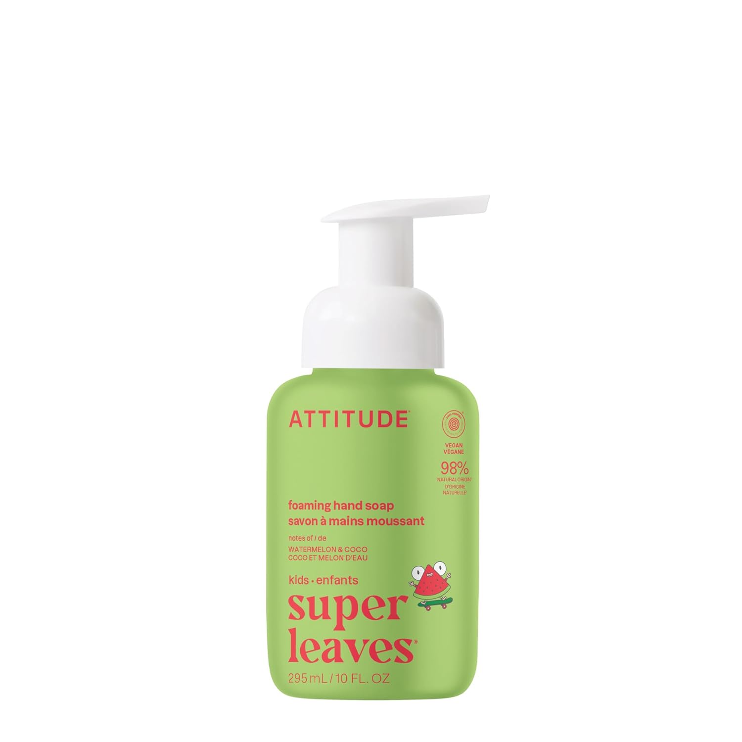 Attitude Little Leaves Foaming Hand Soap Watermelon & Coco