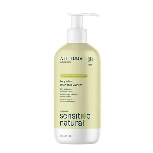 ATTITUDE Sensitive Skin Body Lotion, Argan
