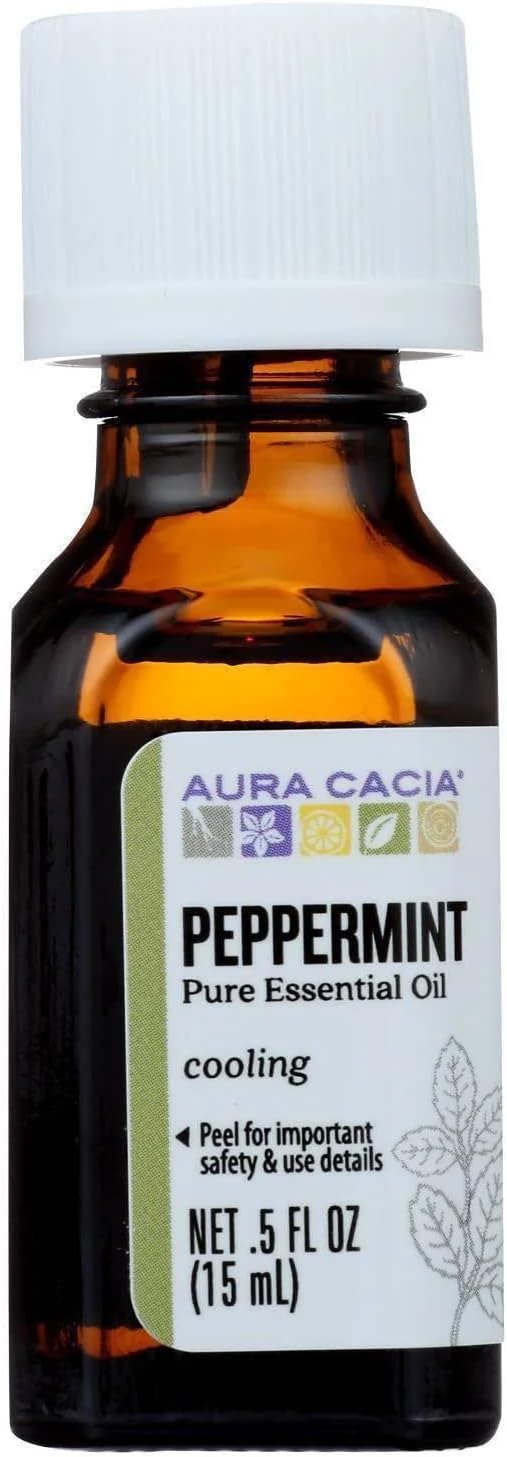 Aura Cacia Peppermint Pure Essential Oil