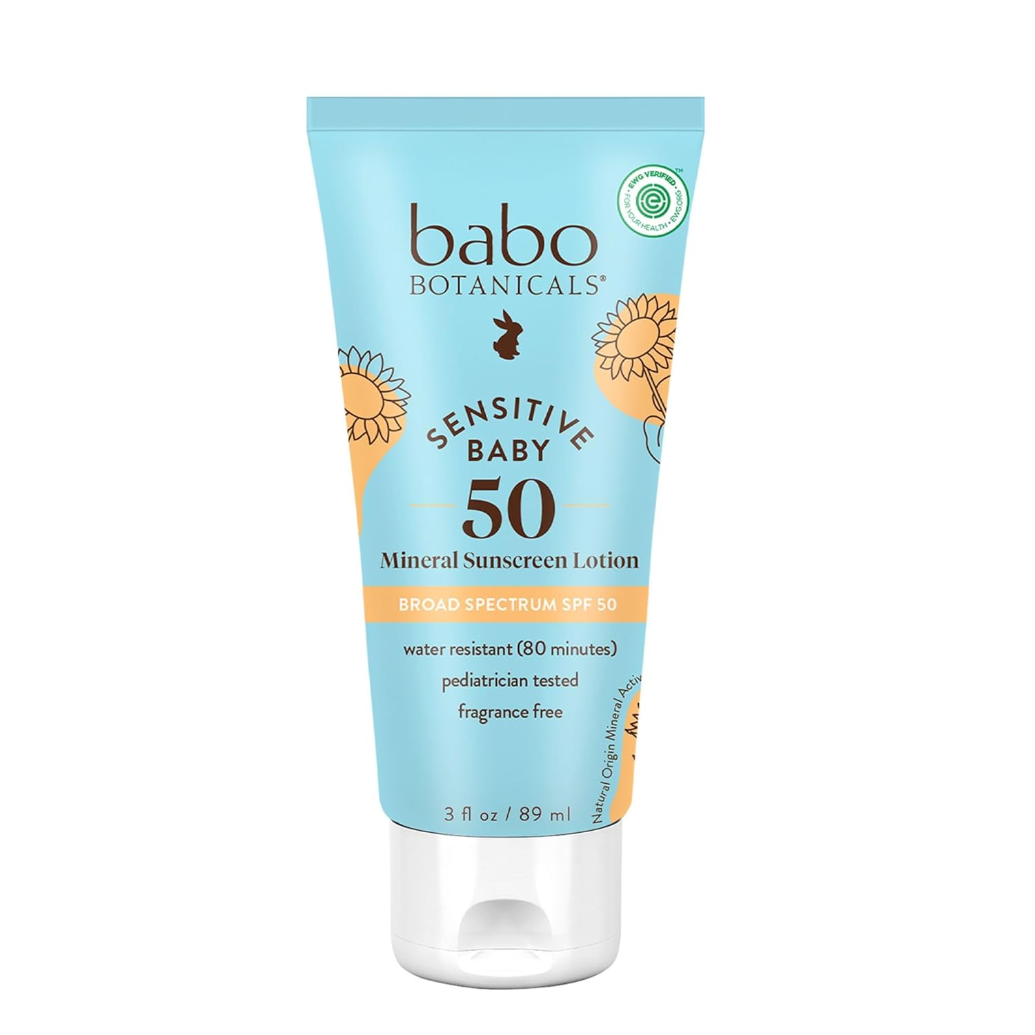 Babo Botanicals Baby Skin Mineral Sunscreen, SPF 30 (Stick)