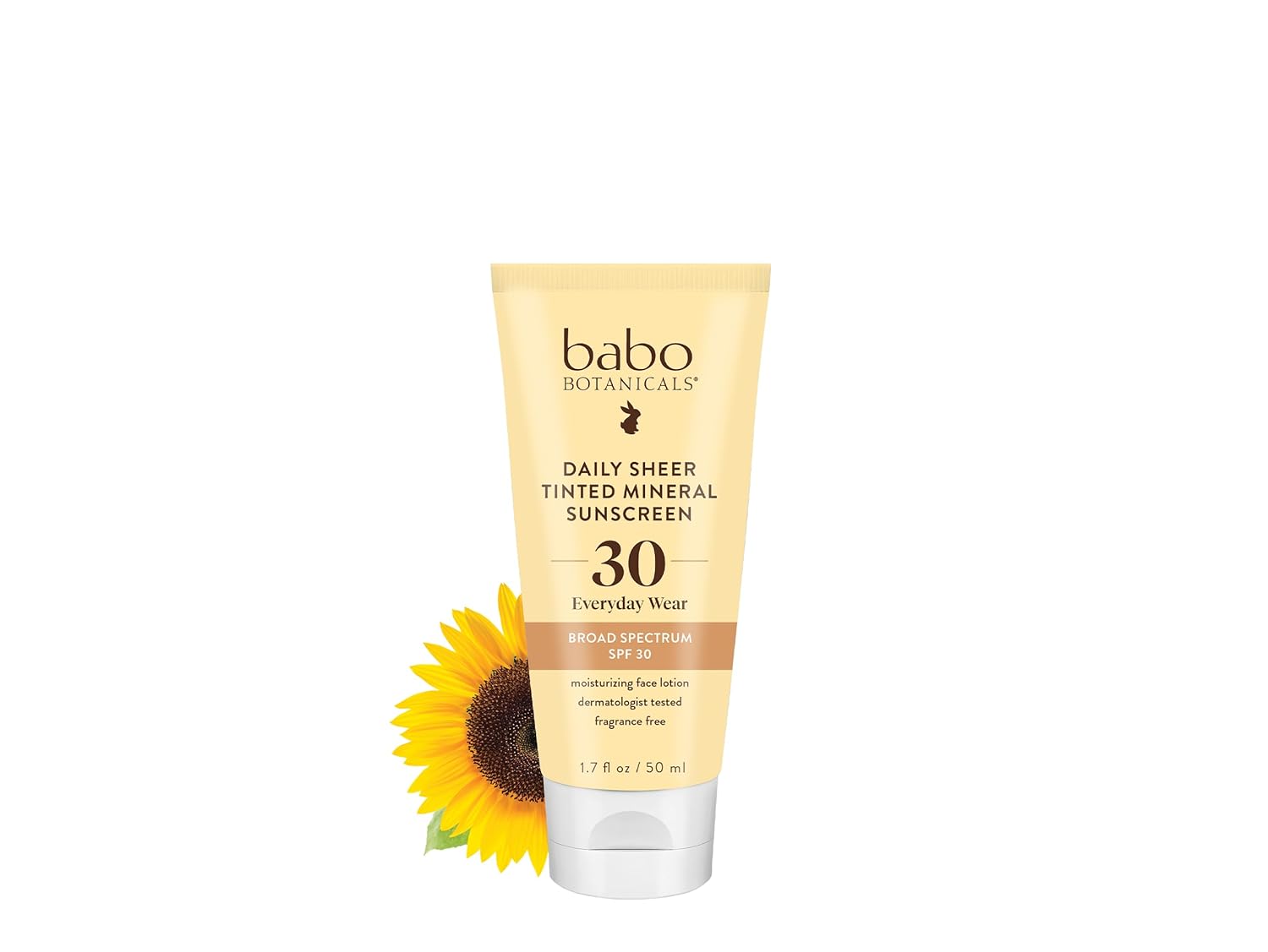 Babo Botanicals Daily Sheer Tinted Mineral Sunscreen, SPF 30