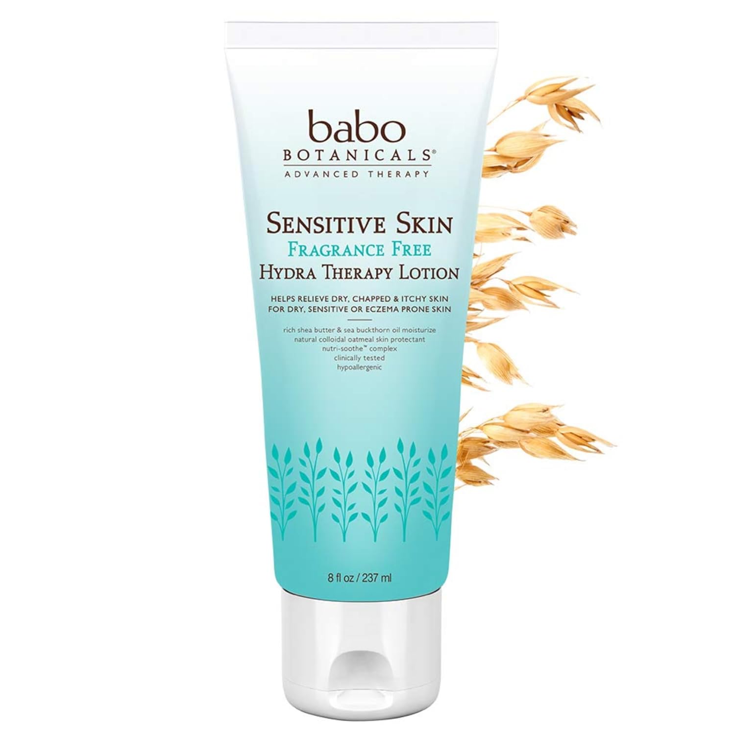 Babo Botanicals Sensitive Skin Fragrance-Free Therapeutic Lotion