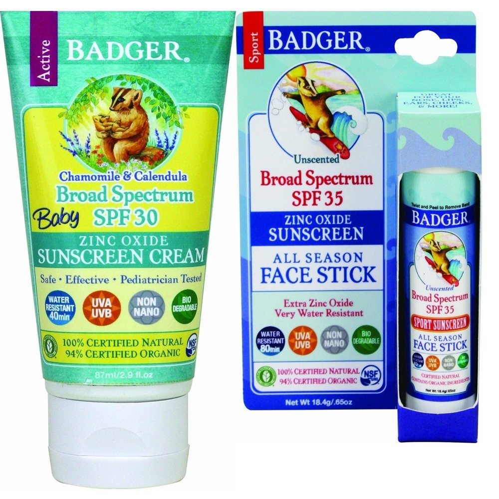 Badger Baby Sunscreen Lotion, SPF 30