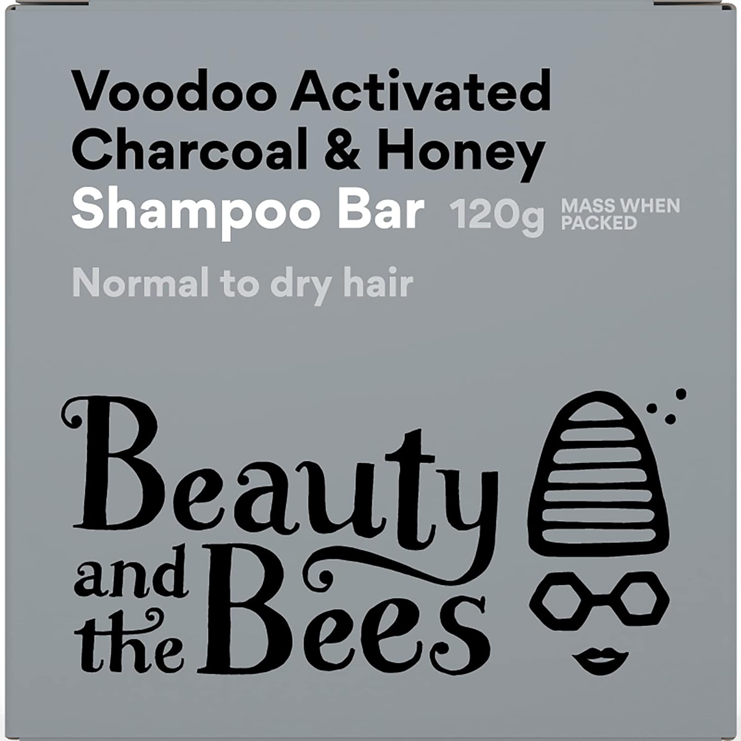 Beauty and the Bees Bamboo Charcoal Shampoo Bar