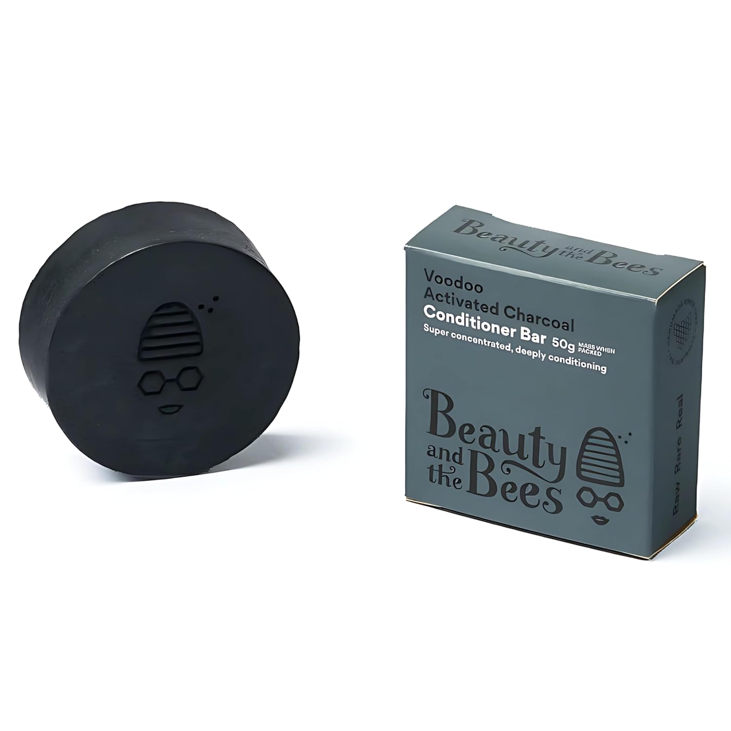 Beauty and the Bees Black Charcoal Conditioner Bar