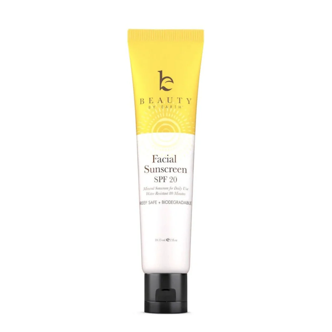 Beauty by Earth Facial Sunscreen, SPF 20