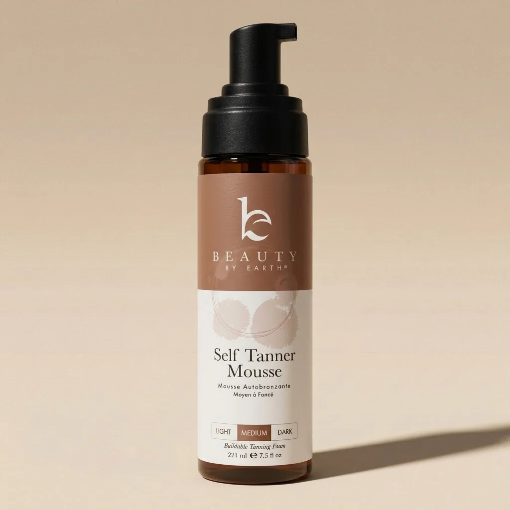 Beauty By Earth Self Tanner Mousse Fair to Medium