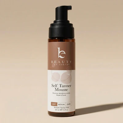 Beauty By Earth Self Tanner Mousse Medium to Dark