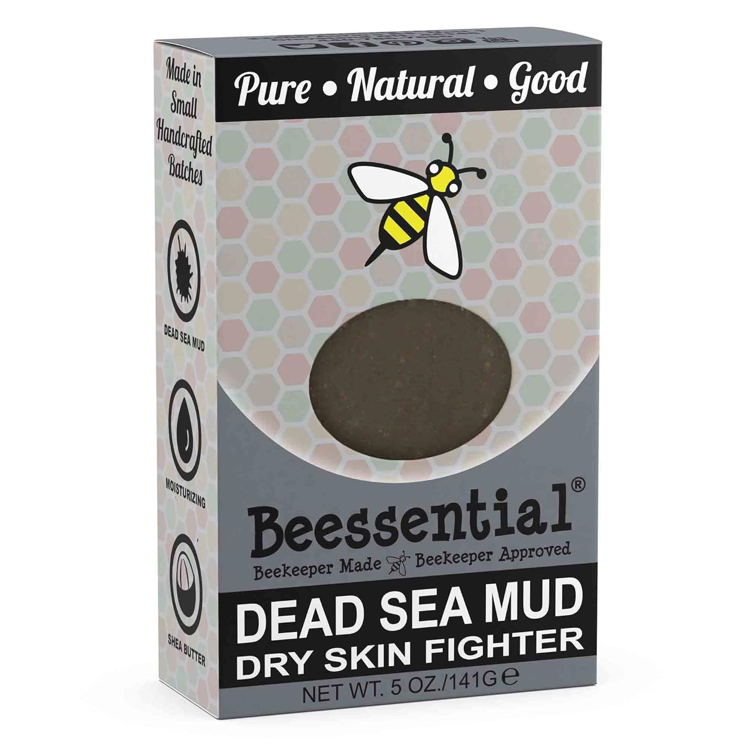 Beesential Dead Sea Mud Bar Soap