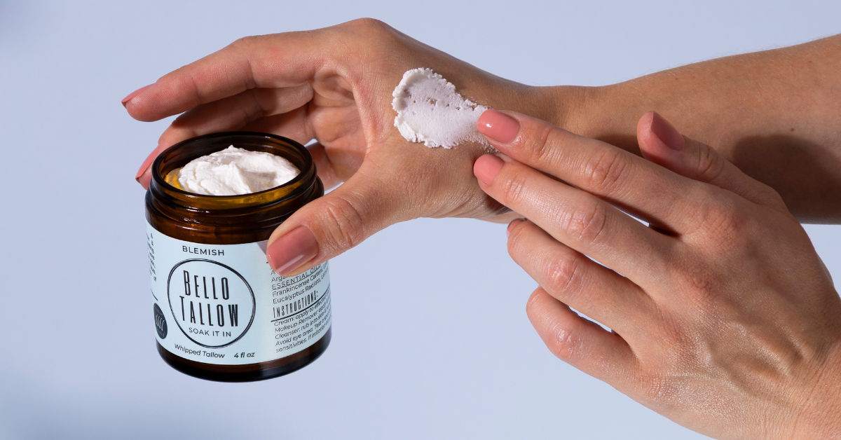 Bello Tallow Deodorant Peppermint Lemongrass