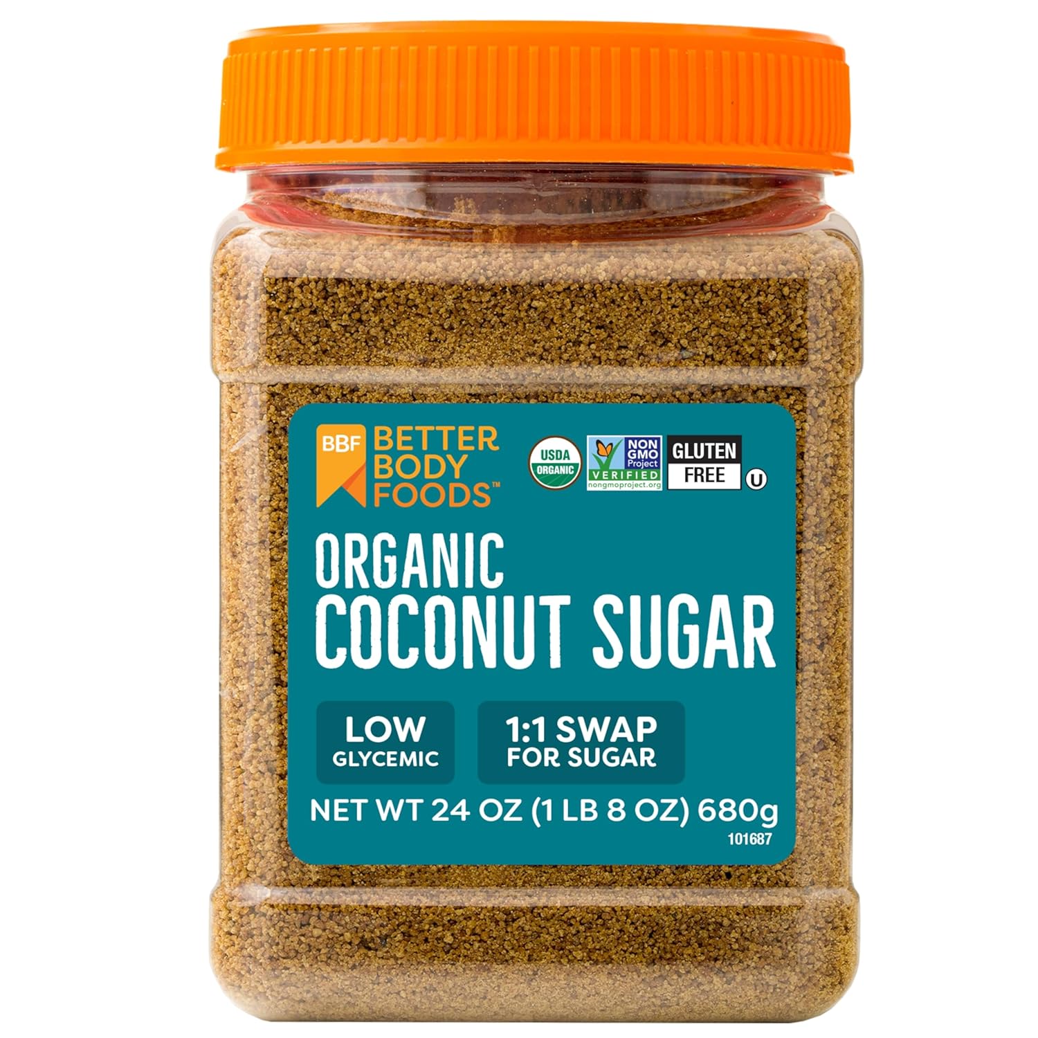 Better Body Foods Organic Coconut Palm Sugar