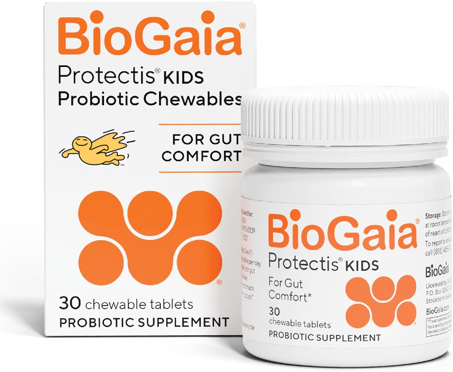 BioGaia Protectis Chewable Tablets for Toddlers, Kids, and Teens