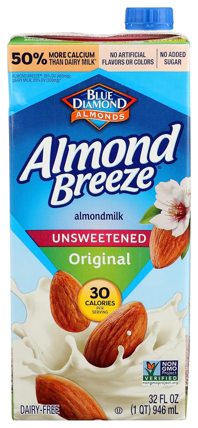 Blue Diamond Almond Breeze Coffee Creamer Unsweetened