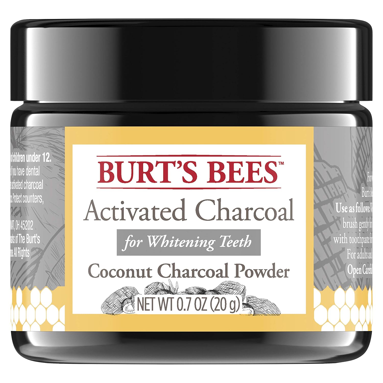 Burt's Bees Activated Charcoal Coconut Charcoal Powder
