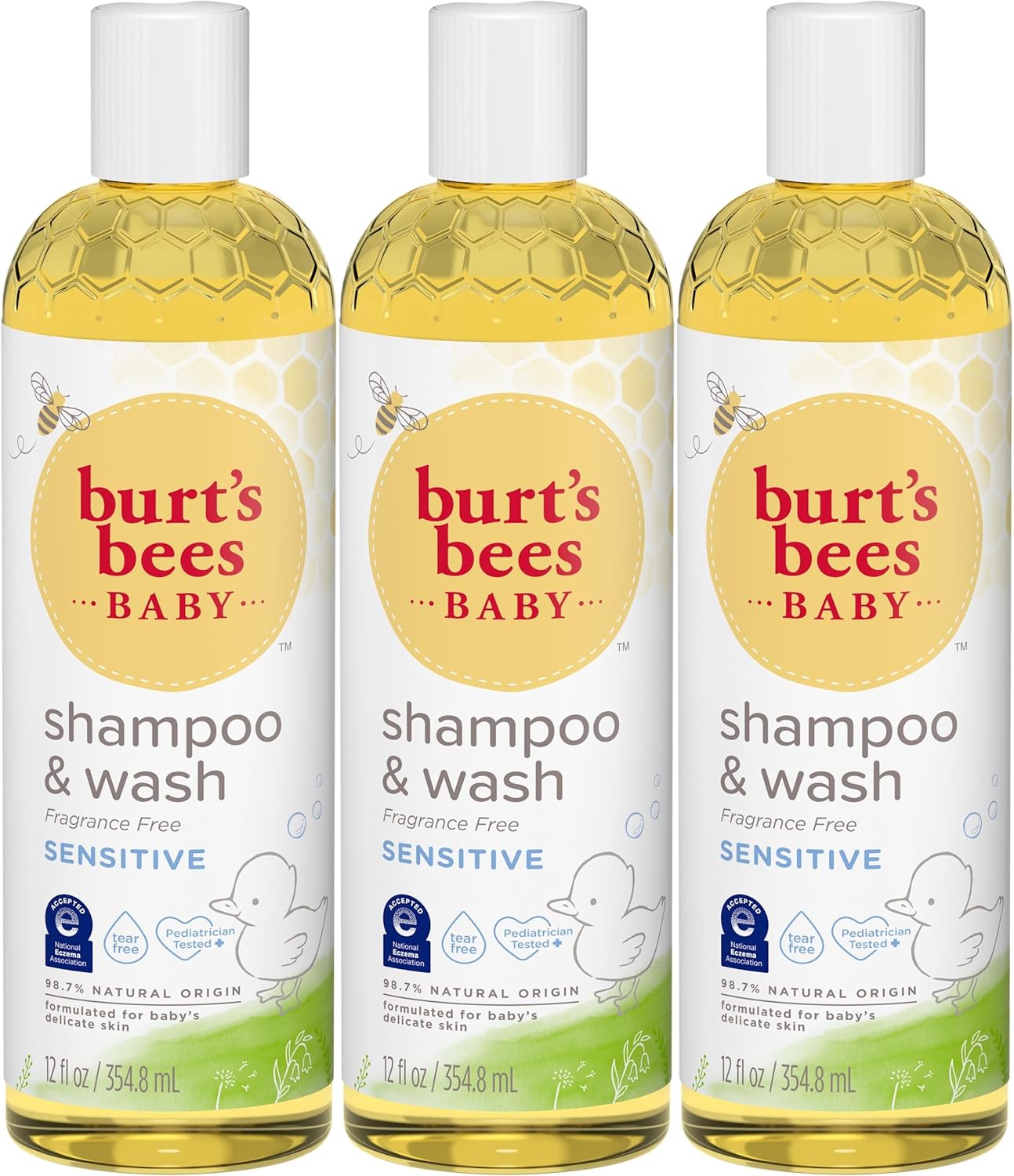 Burt's Bees Baby Shampoo & Wash, Fragrance-Free*