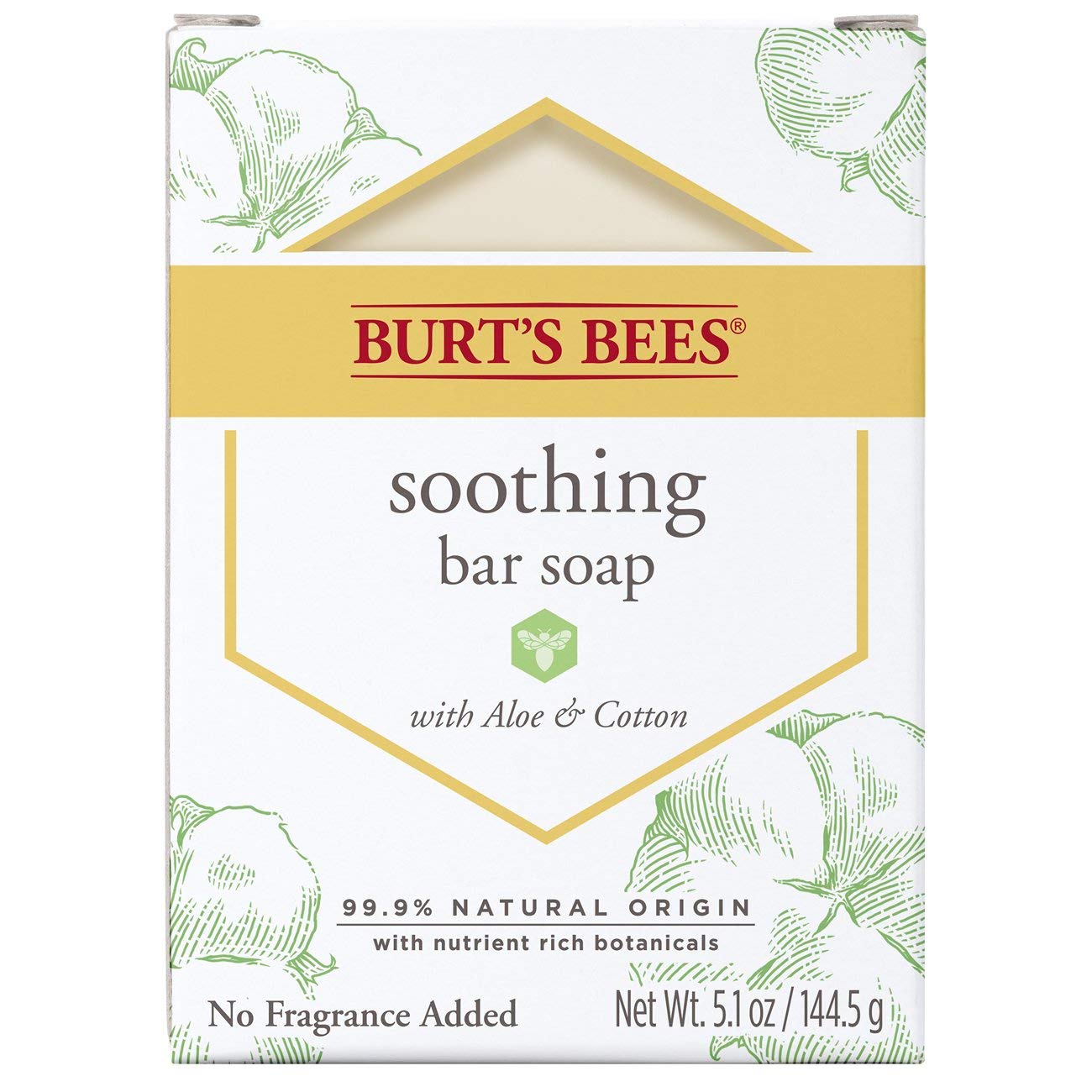 Burt's Bees Nourishing Bar Soap With Aloe & Cotton