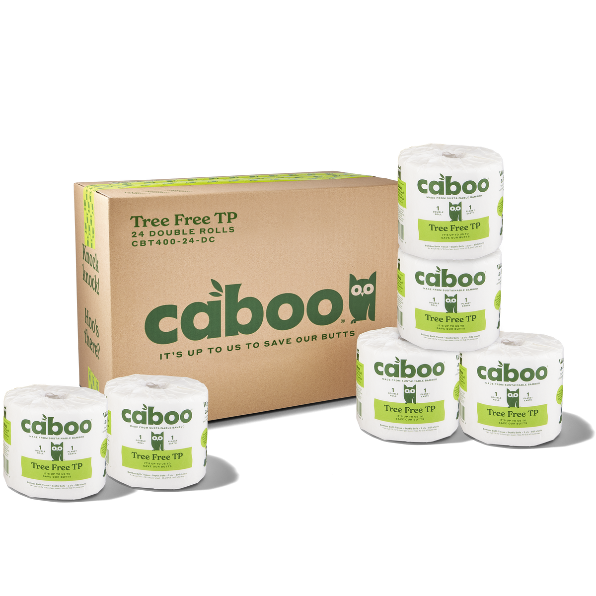 Caboo Tree-Free Bamboo Bath Tissue