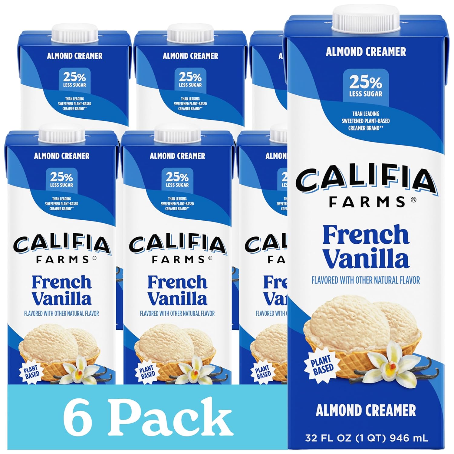 Califia Farms Creamers Almond Milk Vanilla