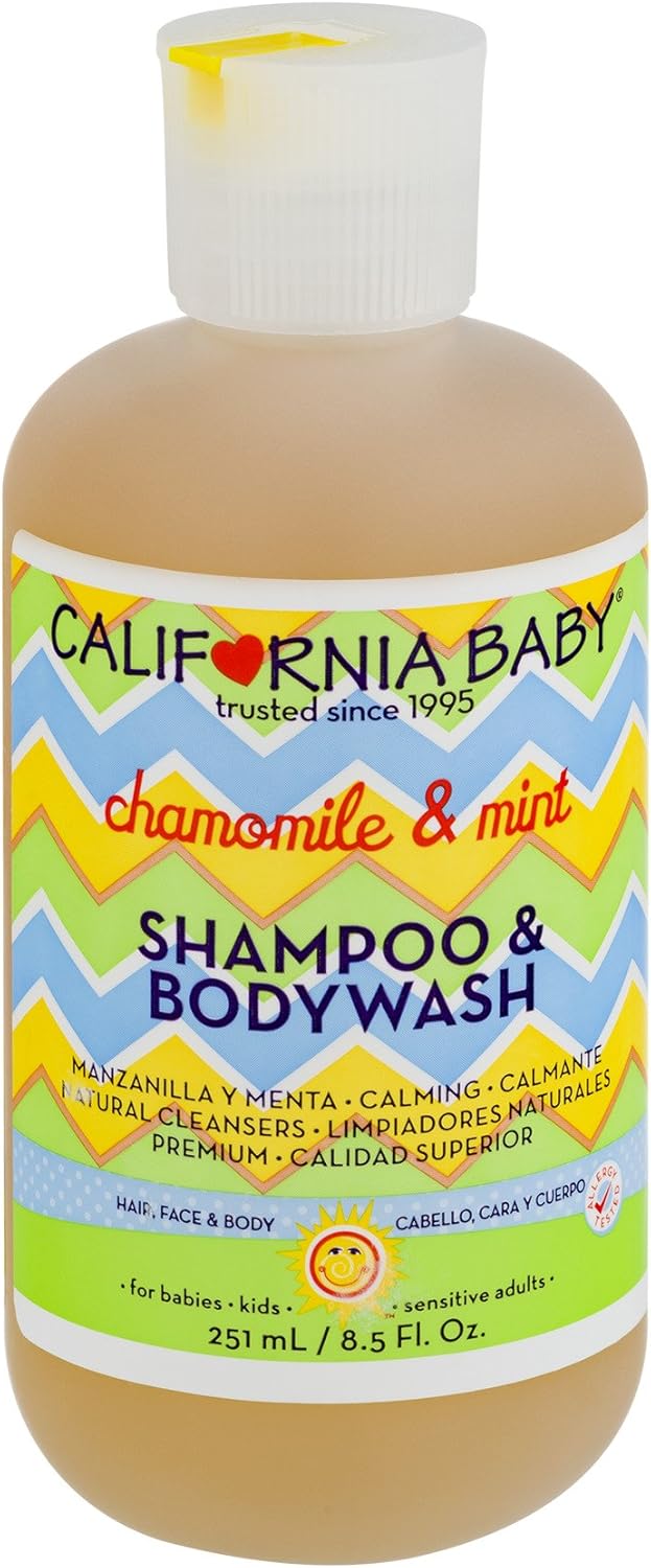 California Baby Chamomile & Mint Body Wash & Shampoo