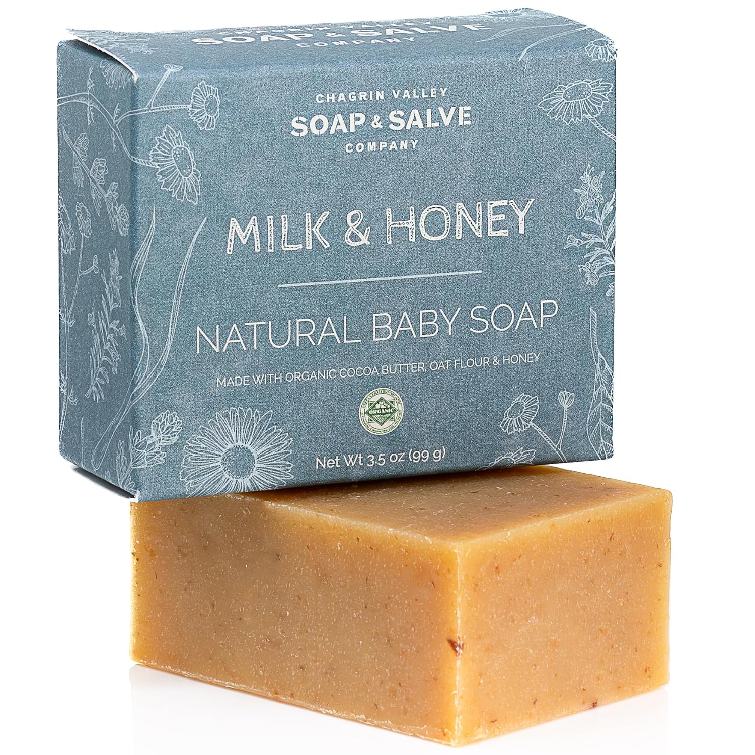 Chagrin Valley Soap & Salve Milk & Honey Baby Soap Bar