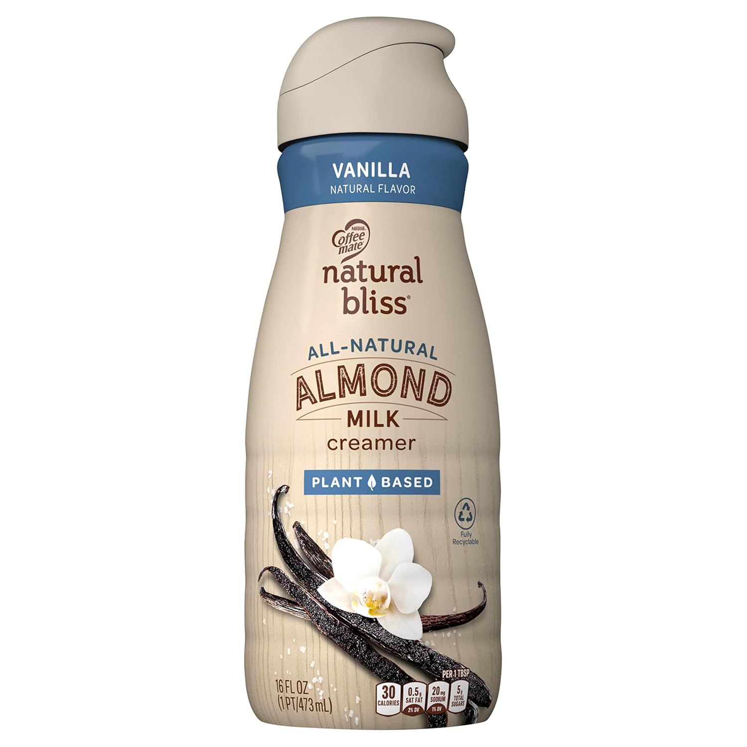 Coffeemate Natural Bliss Vanilla Almond Milk Coffee Creamer