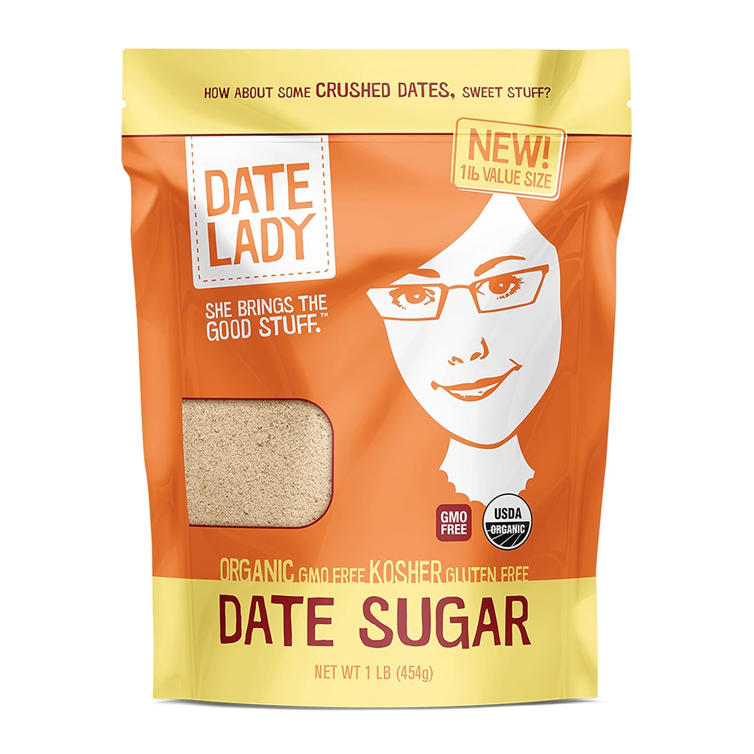Date Lady Organic Date Sugar