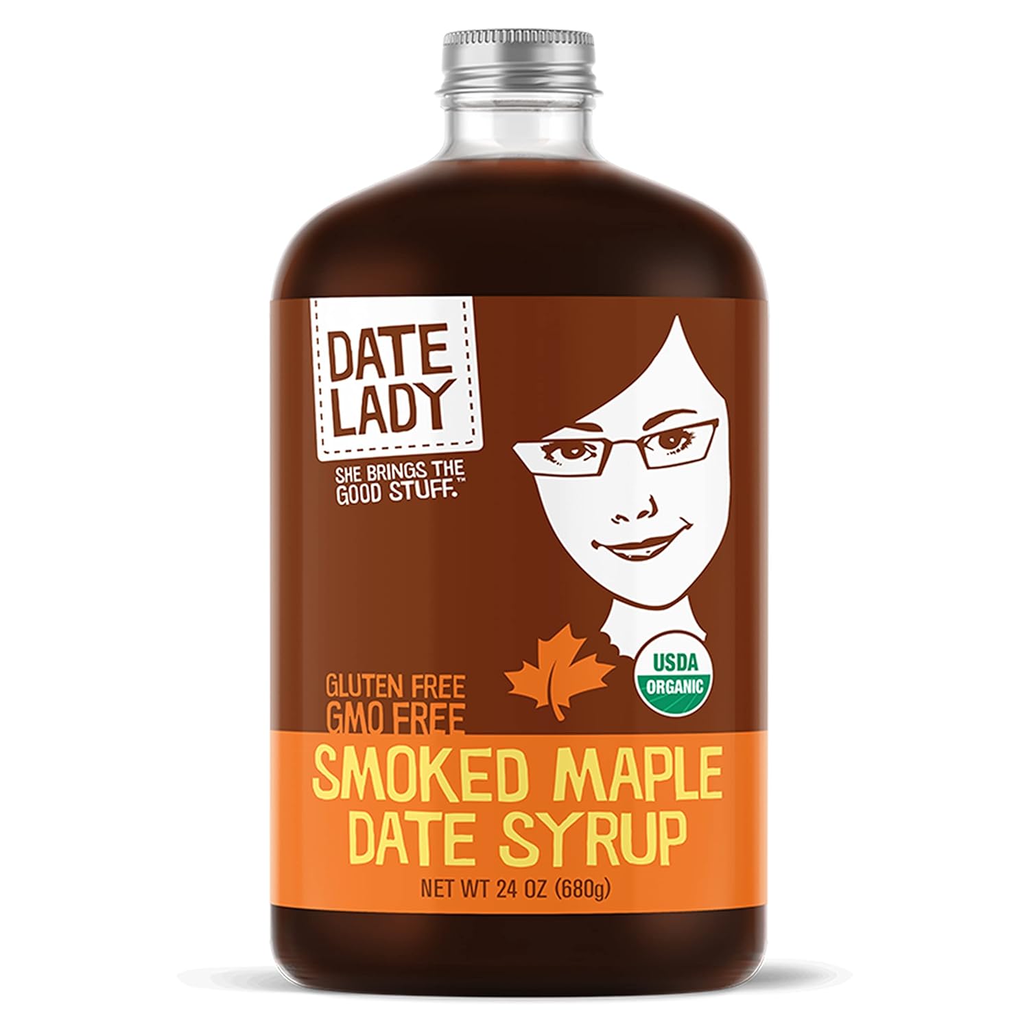 Date Lady Organic Smoked Maple Date Syrup