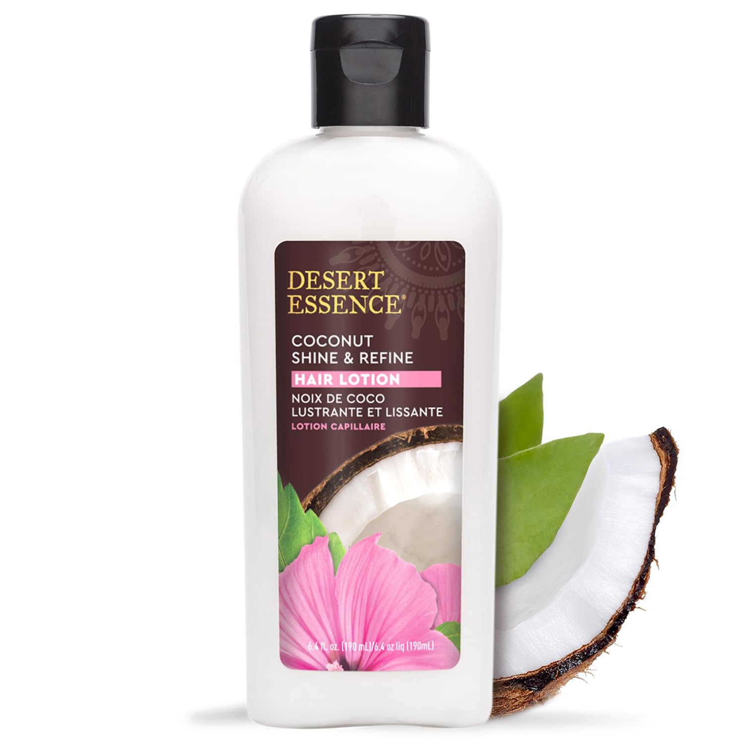 Desert Essence Coconut Shine & Refine Hair Lotion