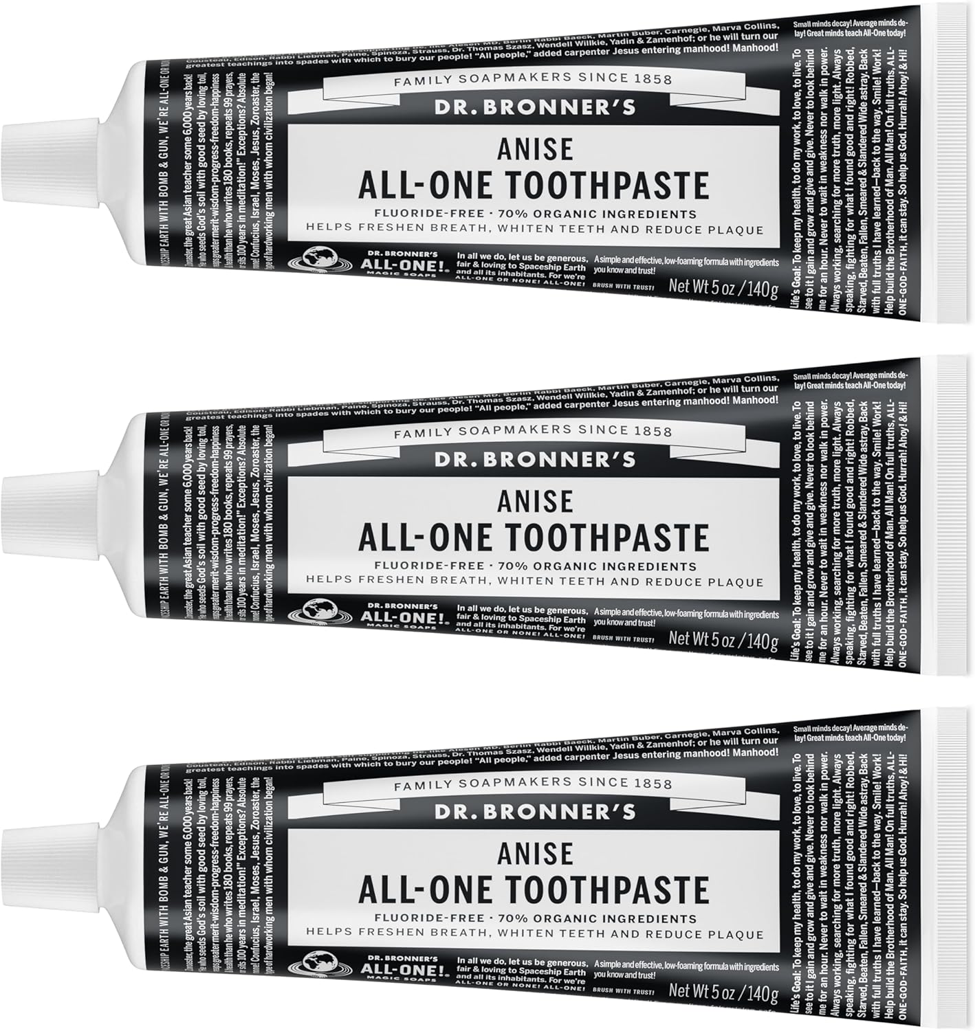 Dr. Bronner's Anise All-One Toothpaste