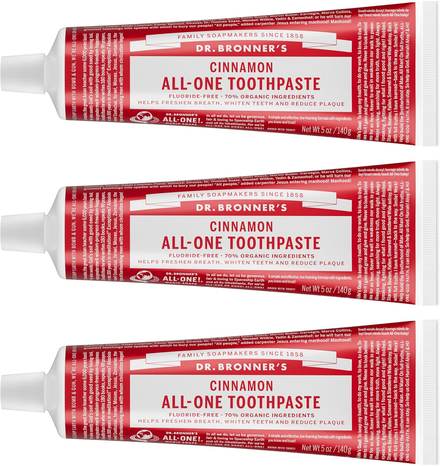 Dr. Bronner's Cinnamon All-One Toothpaste