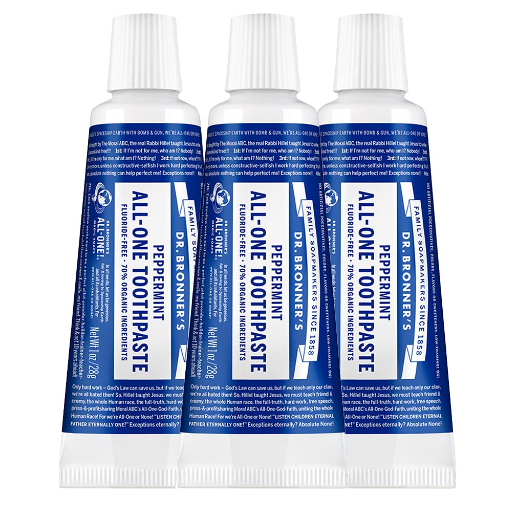Dr. Bronner's Peppermint All-One Toothpaste