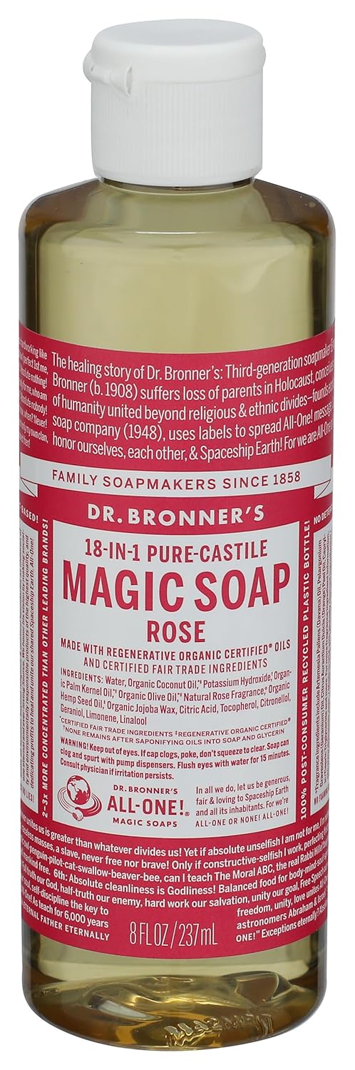 Dr. Bronner's Rose Castile Soap