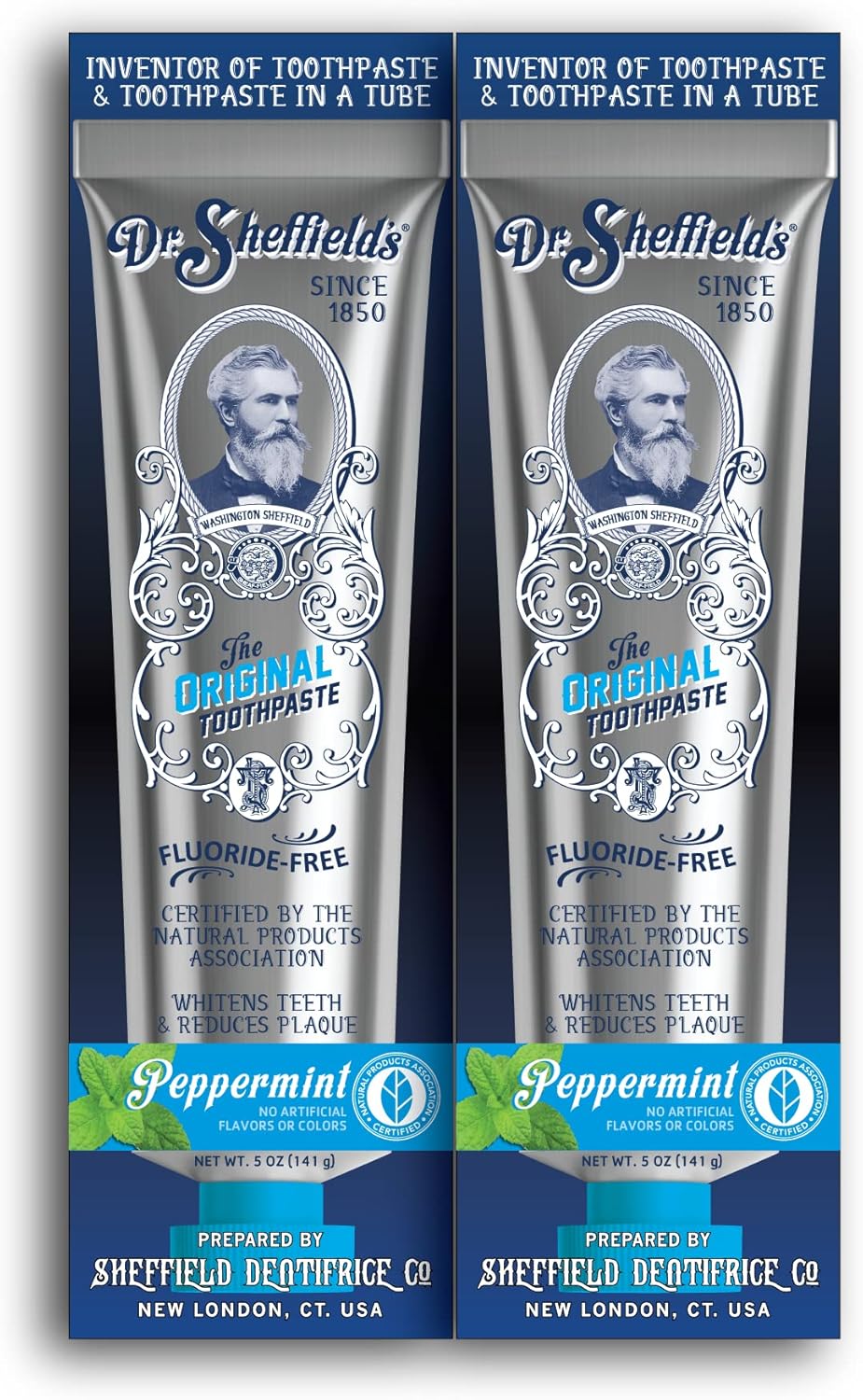 Dr. Sheffield's Natural Peppermint Toothpaste