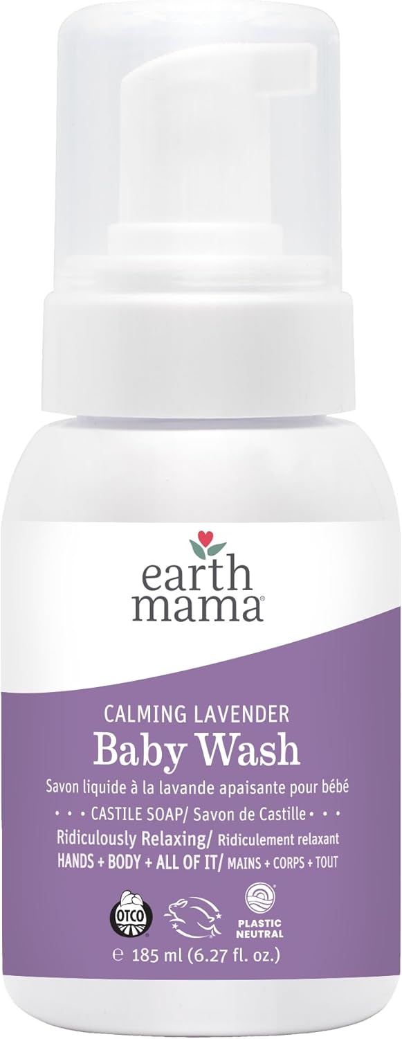 Earth Mama Organics Calming Lavender Castile Baby Wash